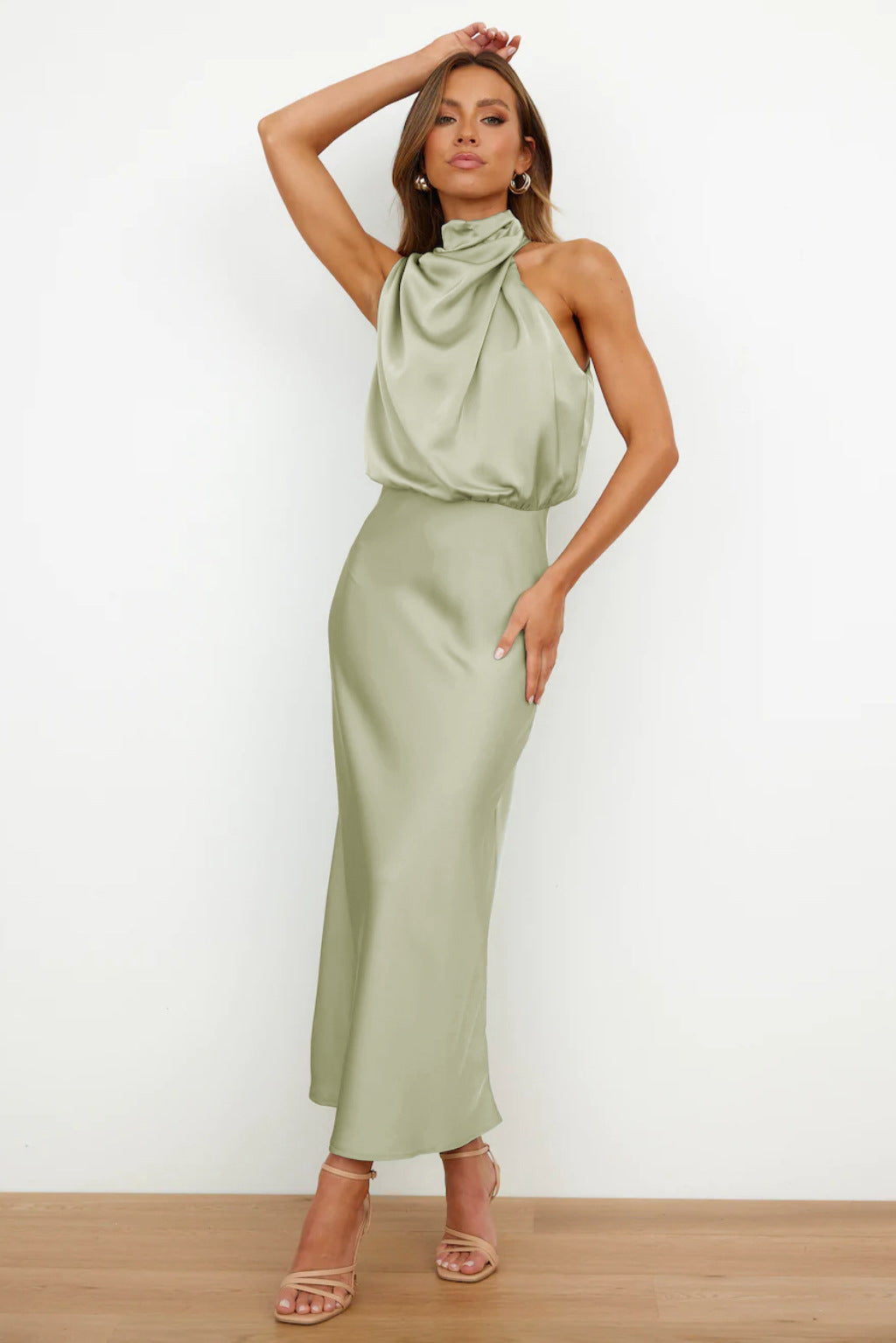 Lydia | Robe longue à dos nu