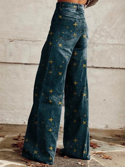 Celeste - Pantalons Boho Vintage
