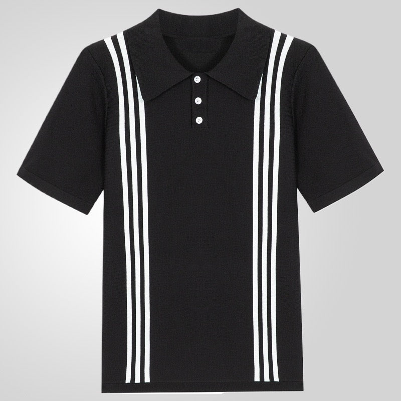 MILANO Striped Polo