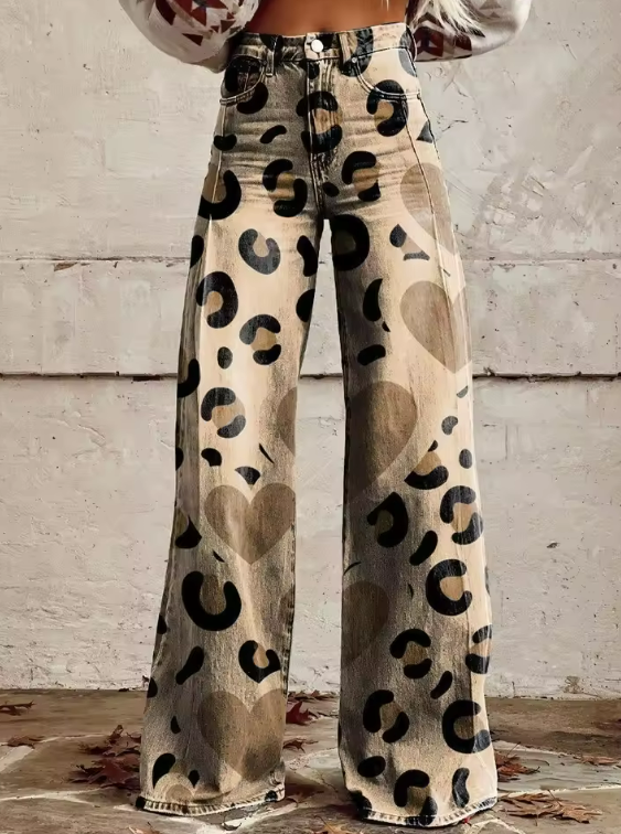 Lara - Pantalons Boho Vintage