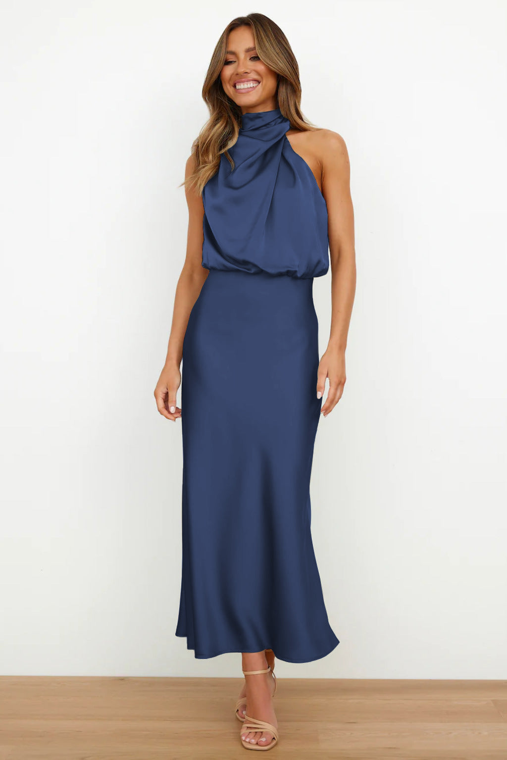 Lydia | Robe longue à dos nu