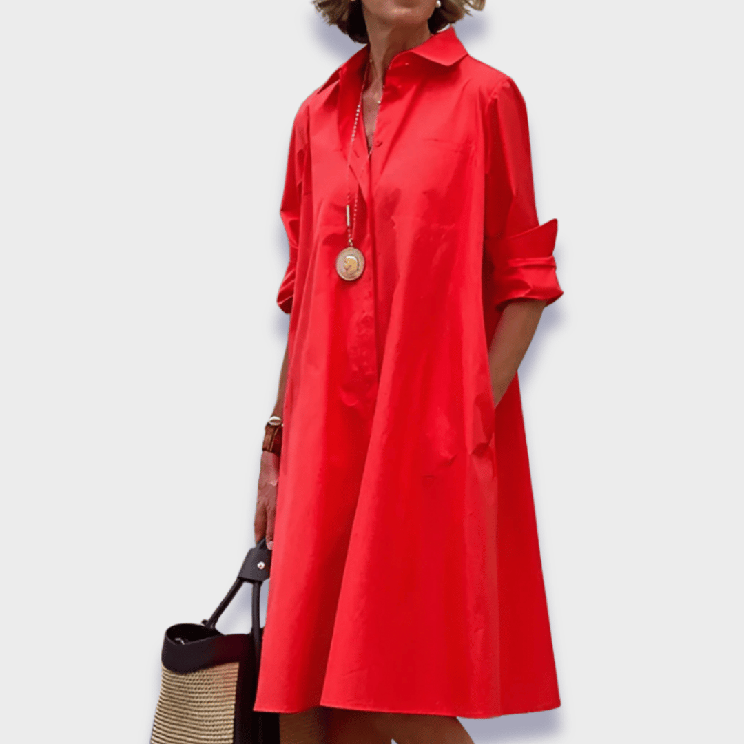 Bettina | Robe polo élégante en tissu premium