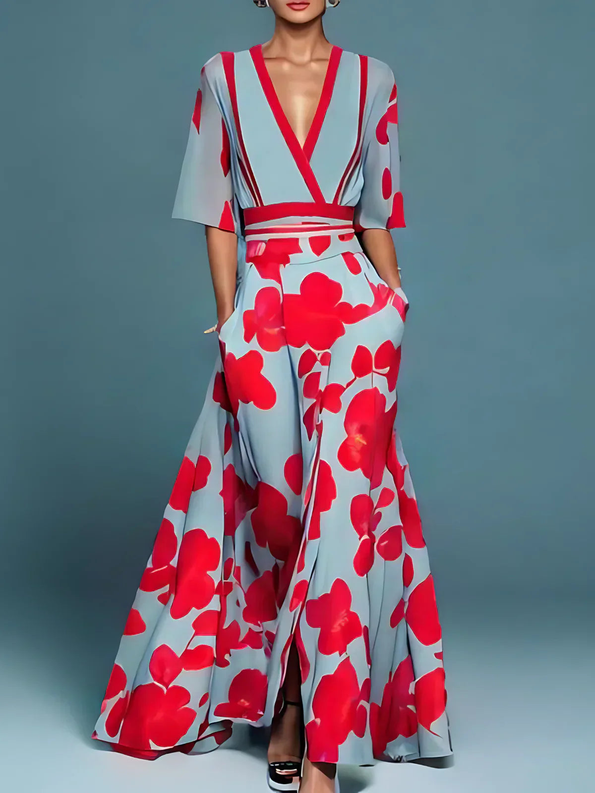 Odile – Robe à manches au design Milano
