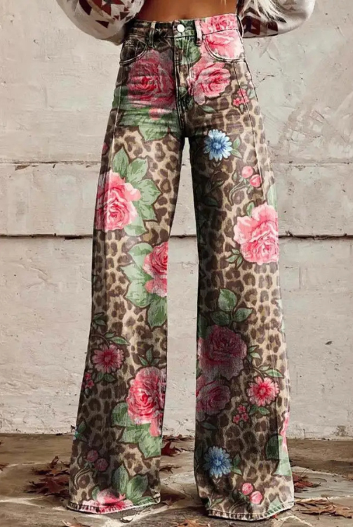 Lizy - Pantalons Boho Vintage