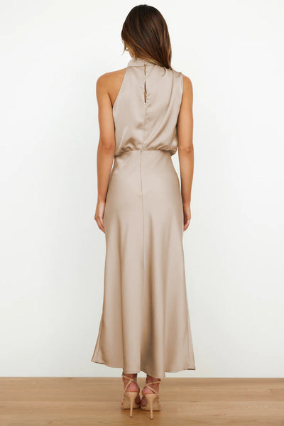 Lydia | Robe longue à dos nu