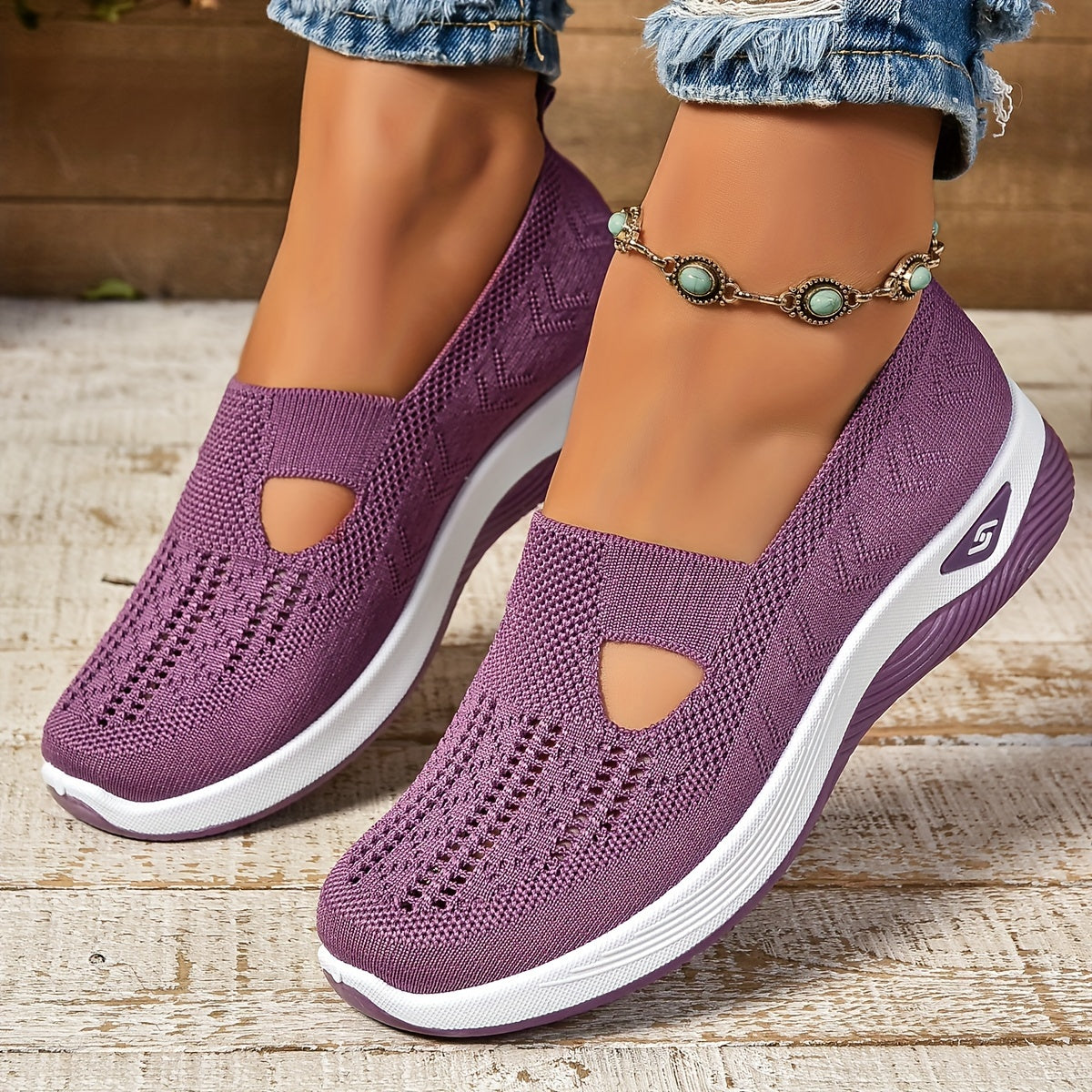 Ottilie | Chaussures slip-on respirantes