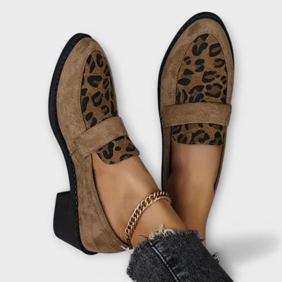 Karla - Chaussures élégantes pour Femmes Avec Imprimé léopard
