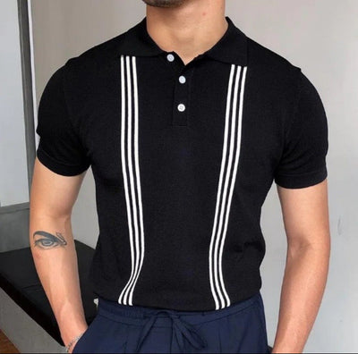 MILANO Striped Polo