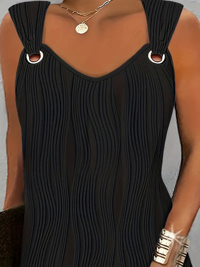 Mini-robe sans manches