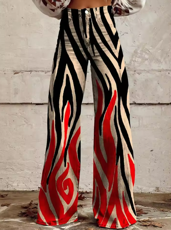 Fabiana - Pantalons Boho Vintage