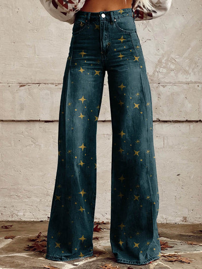 Celeste - Pantalons Boho Vintage