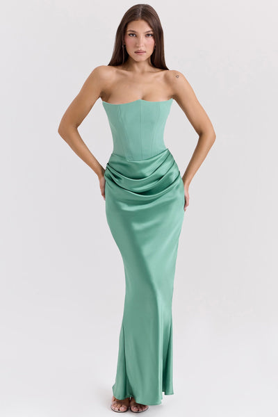Lina - Élégante robe maxi