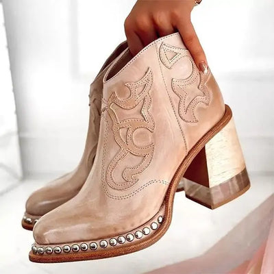 Éloïse™ - Bottes brodées élégantes