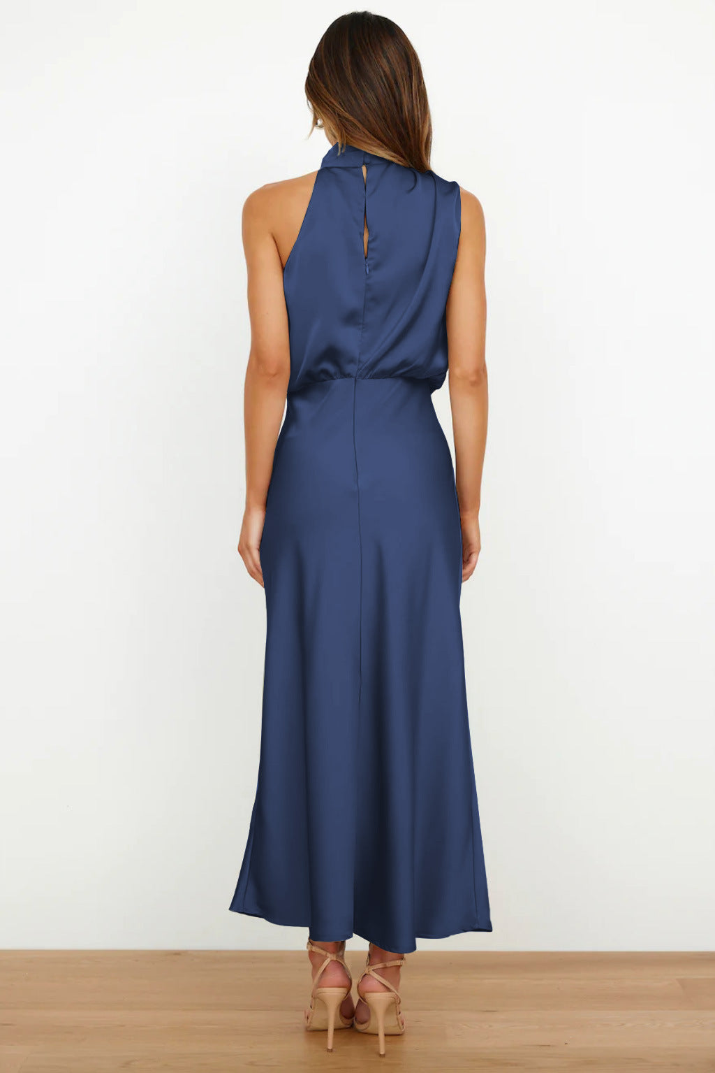 Lydia | Robe longue à dos nu