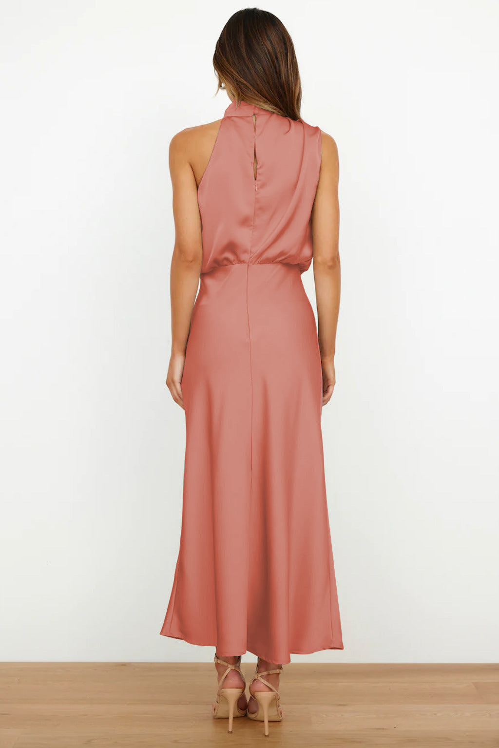 Lydia | Robe longue à dos nu