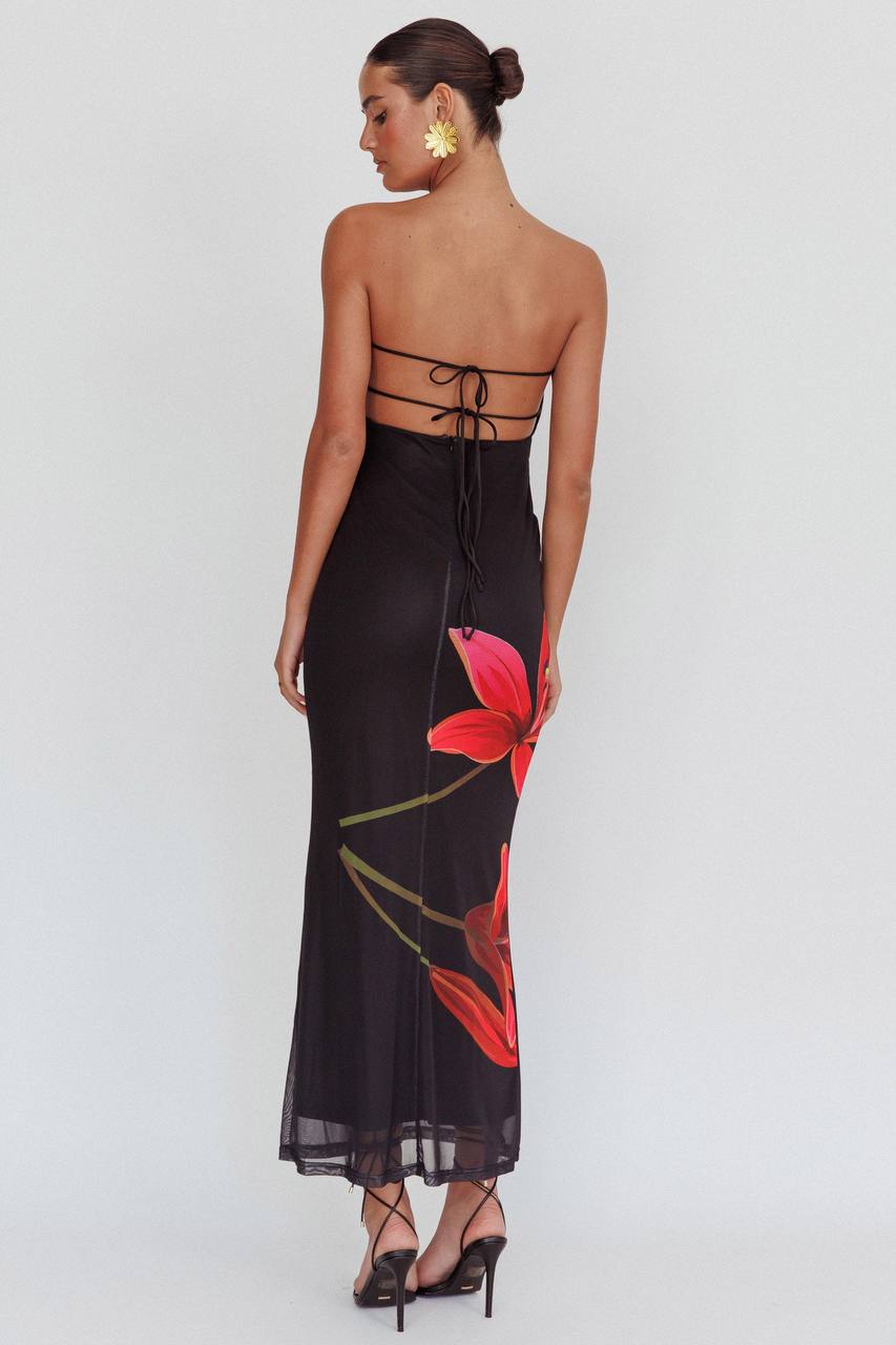 Emely | Robe bustier fleurie