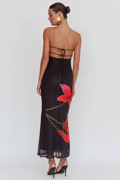 Emely | Robe bustier fleurie