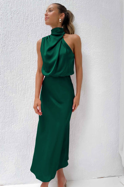 Lydia | Robe longue à dos nu