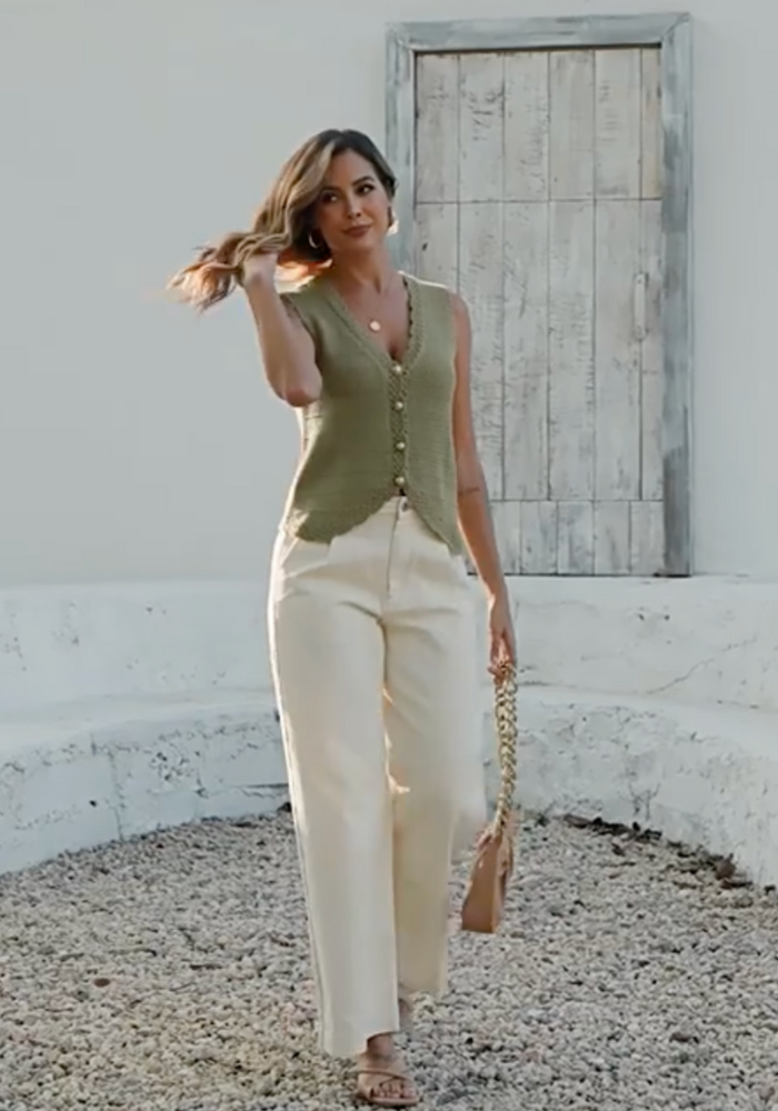 MARITA™ | Le Gilet en Tricot Aéré d'Été