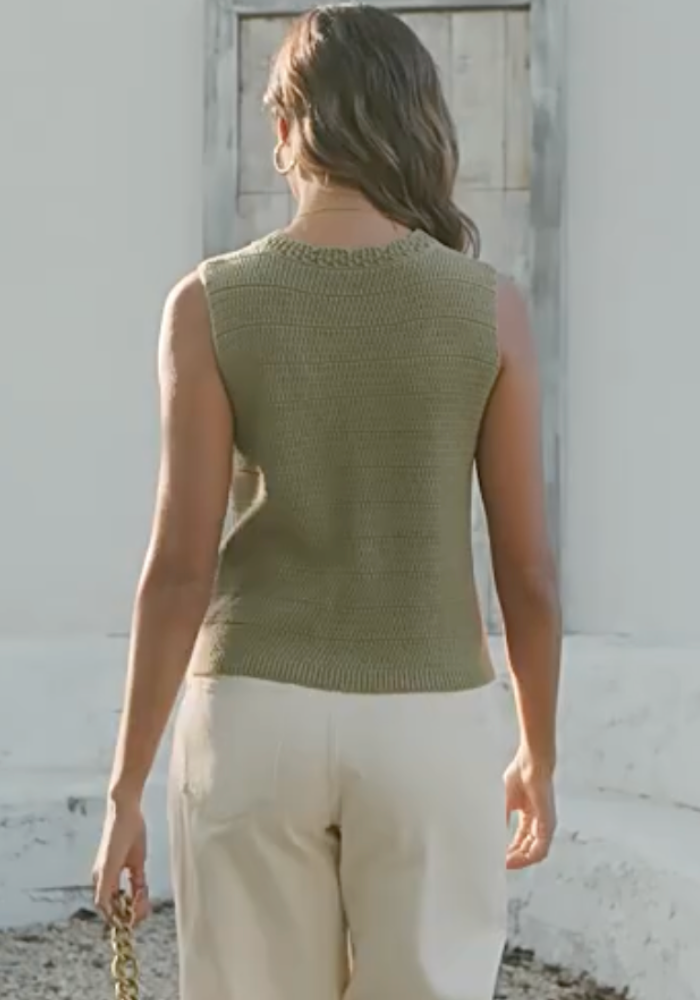 MARITA™ | Le Gilet en Tricot Aéré d'Été