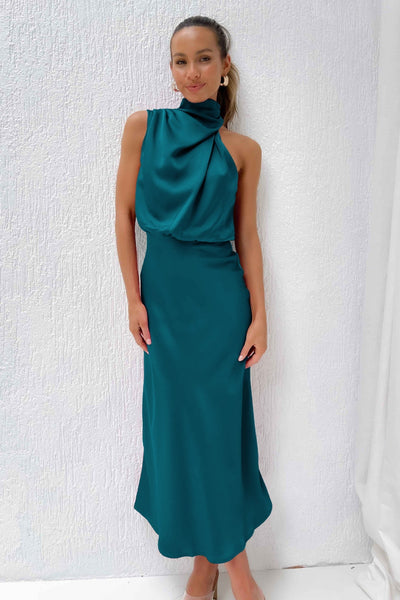 Lydia | Robe longue à dos nu