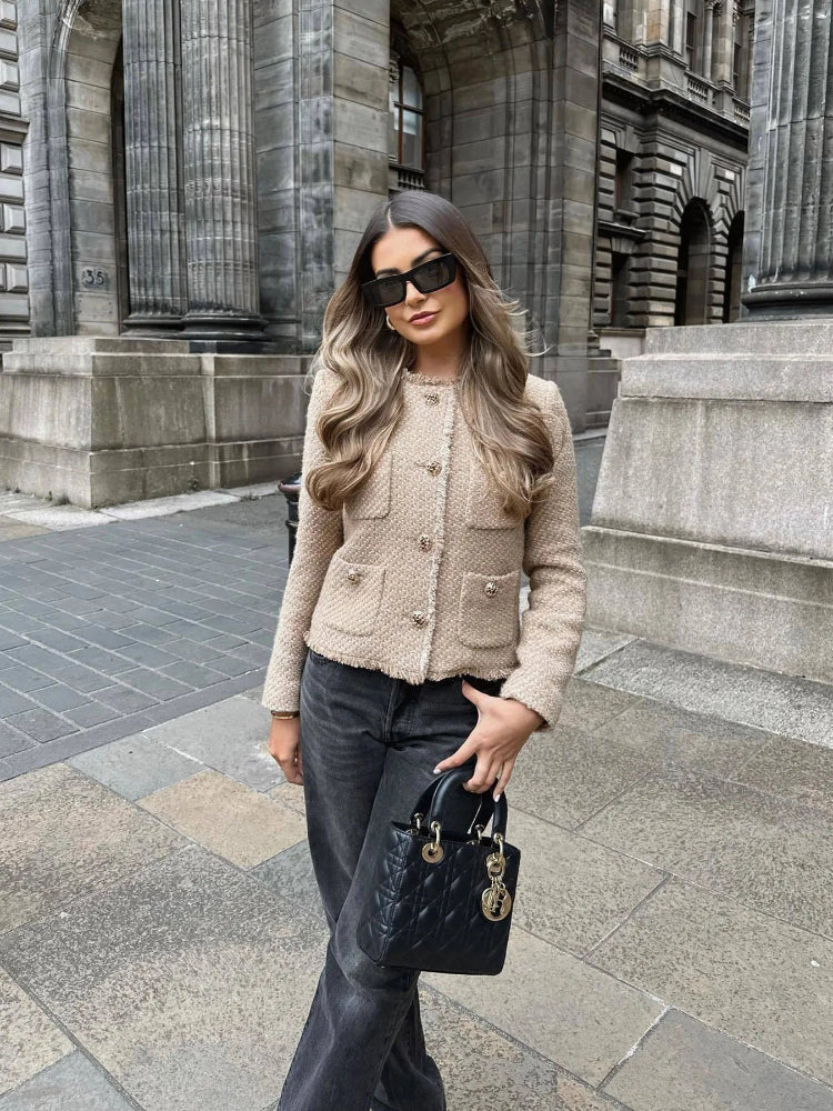LOUISA™ | Veste en Tweed