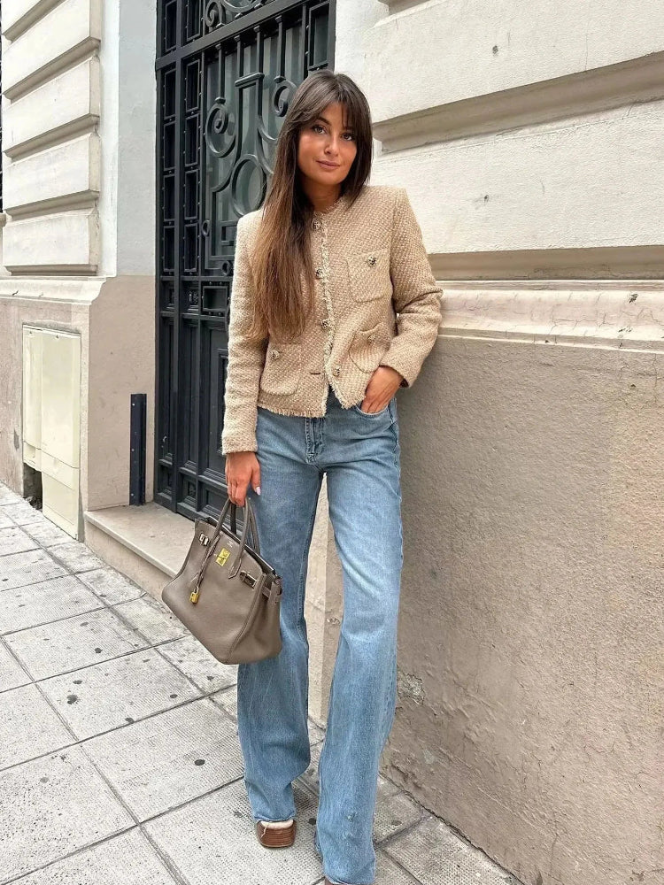 LOUISA™ | Veste en Tweed