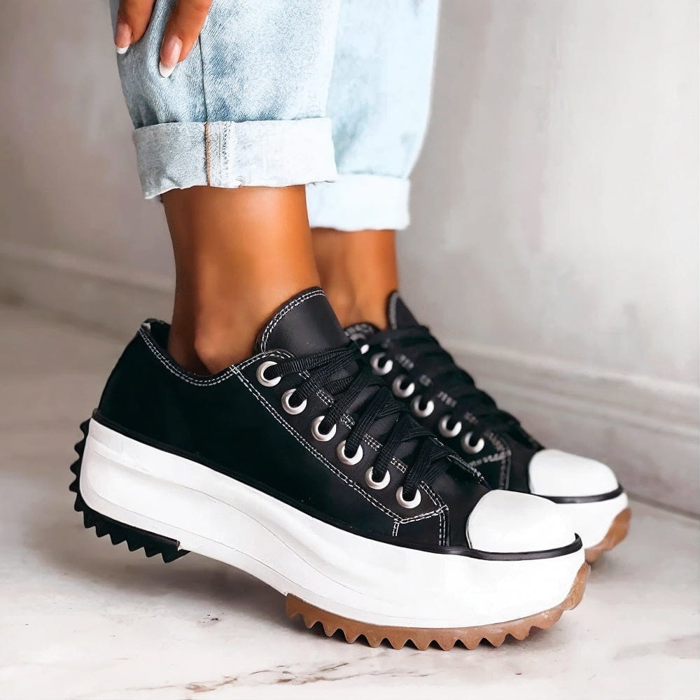 Elina | Chaussures confortables à talons épais