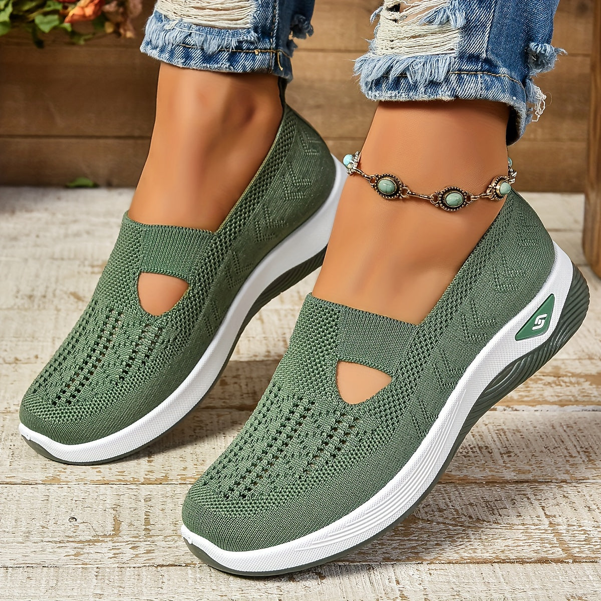 Ottilie | Chaussures slip-on respirantes
