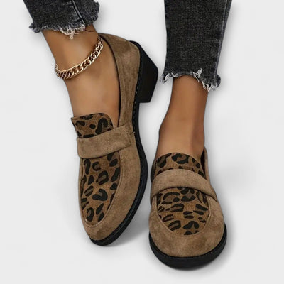 Karla - Chaussures élégantes pour Femmes Avec Imprimé léopard