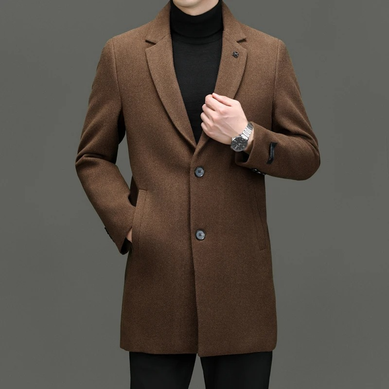 Manteau Holden en mélange de laine