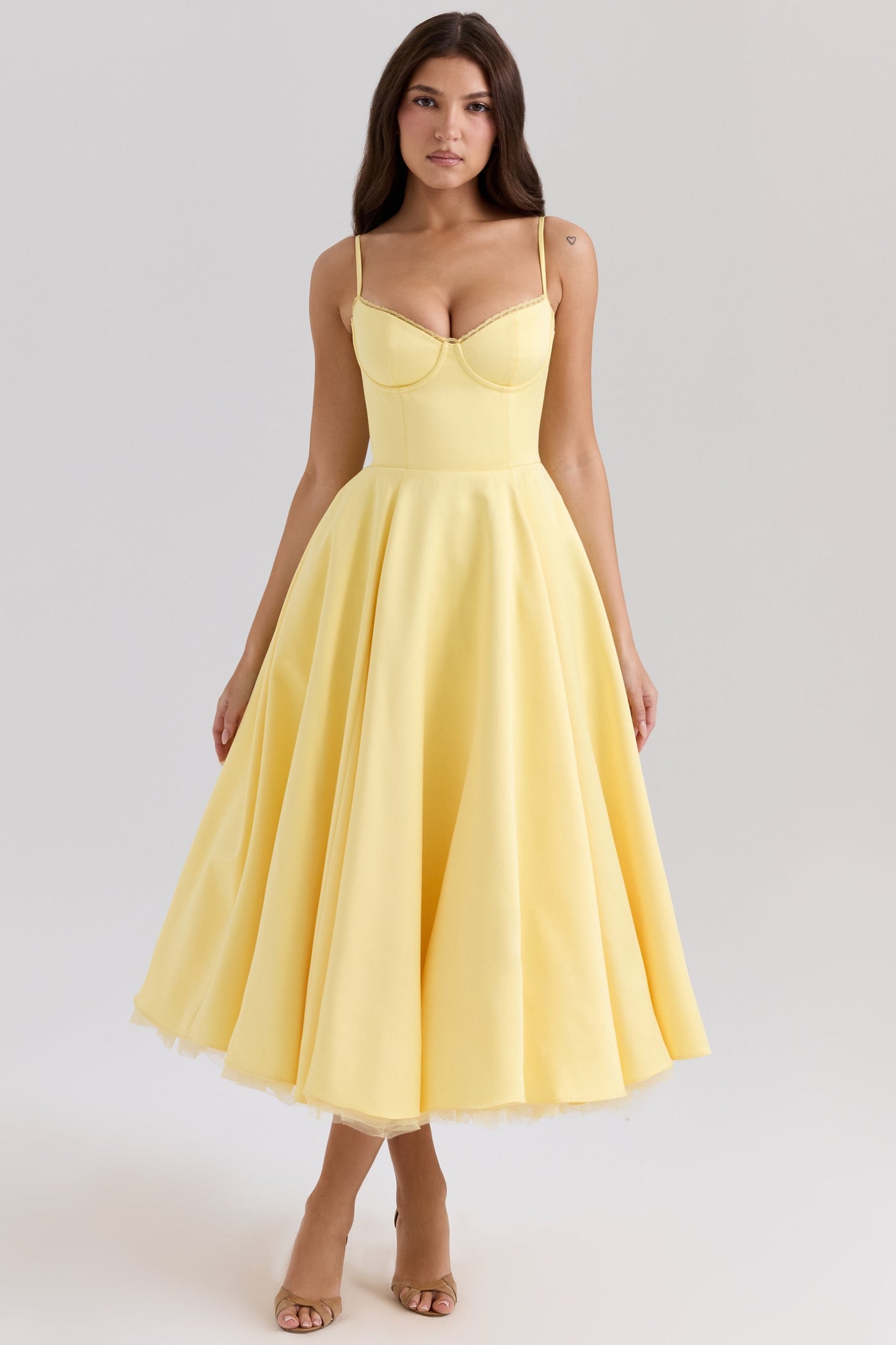 Cindy – Robe midi en tulle
