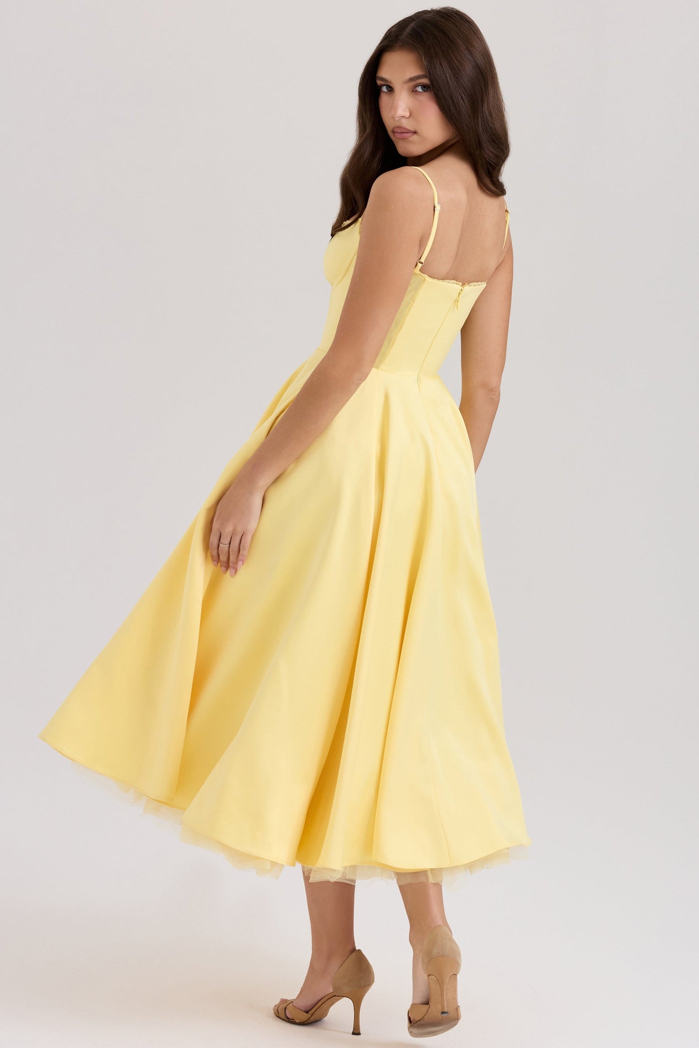 Cindy – Robe midi en tulle