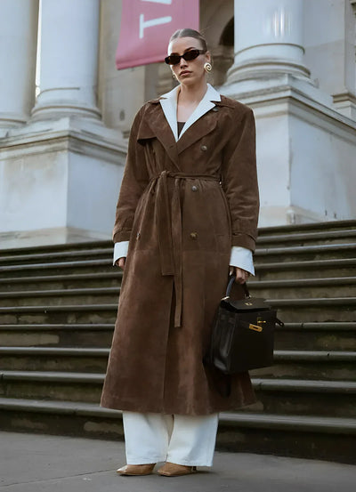 Helena™ | Manteau en daim
