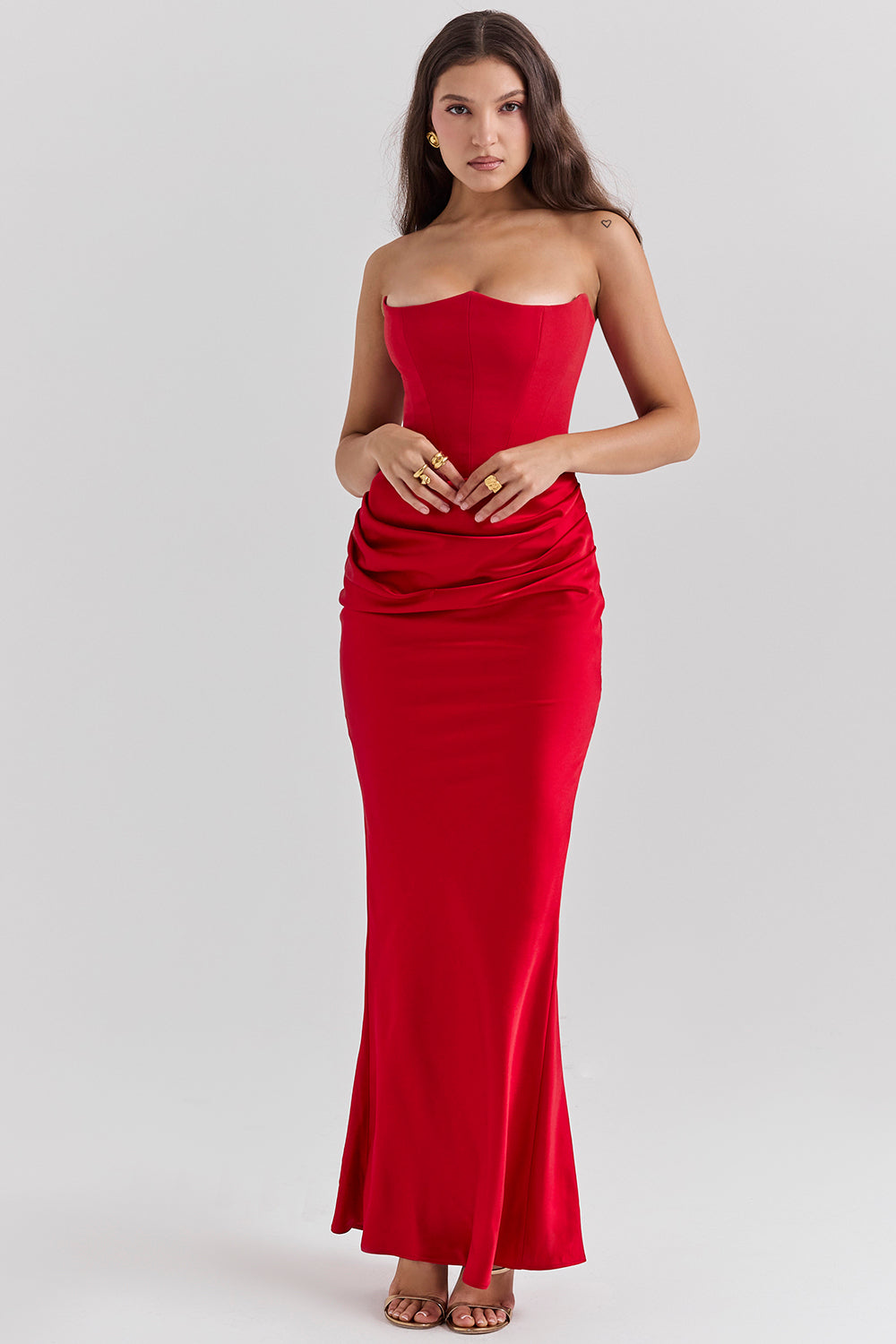 Lina - Élégante robe maxi