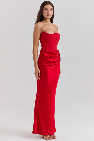 Lina - Élégante robe maxi