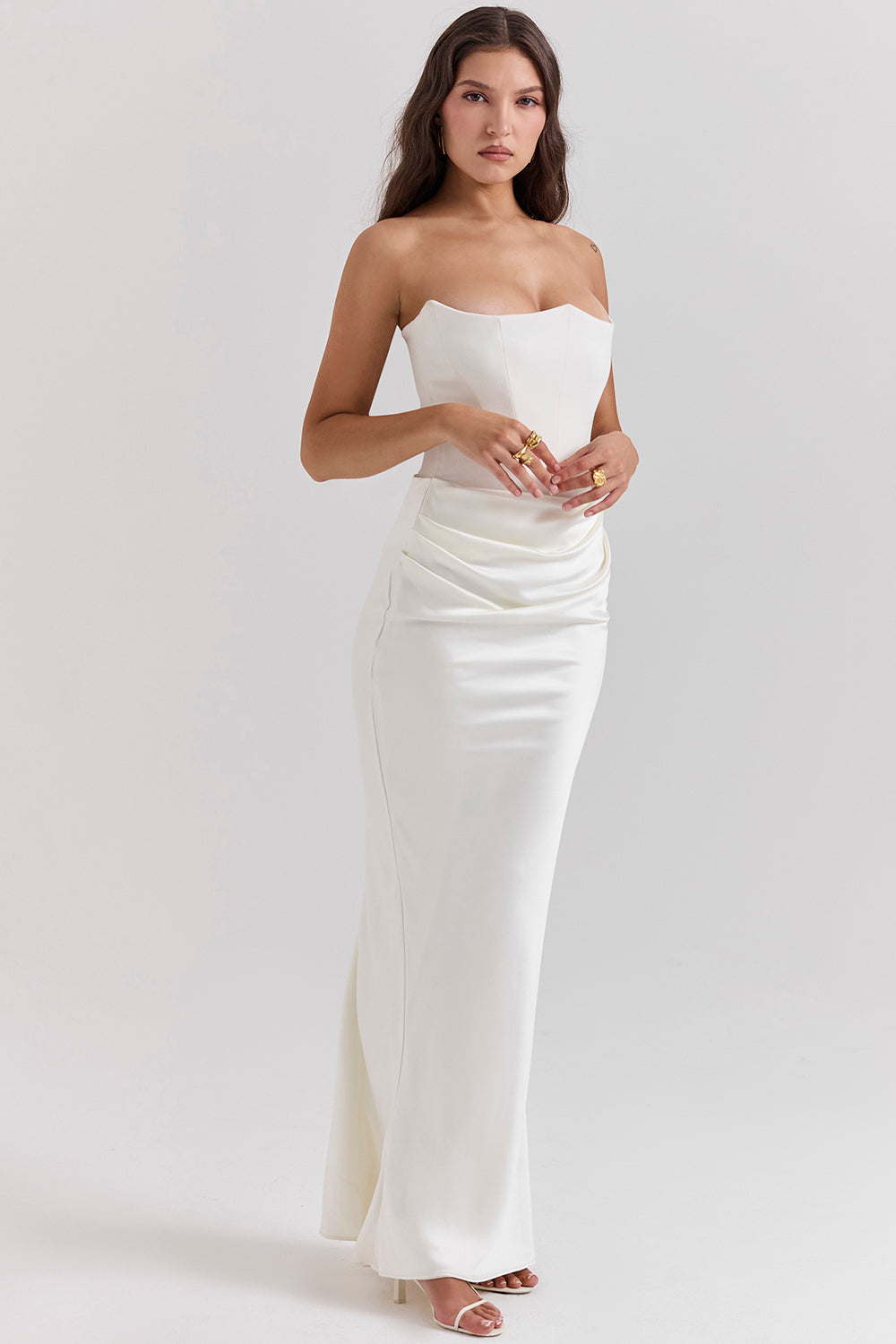 Lina - Élégante robe maxi
