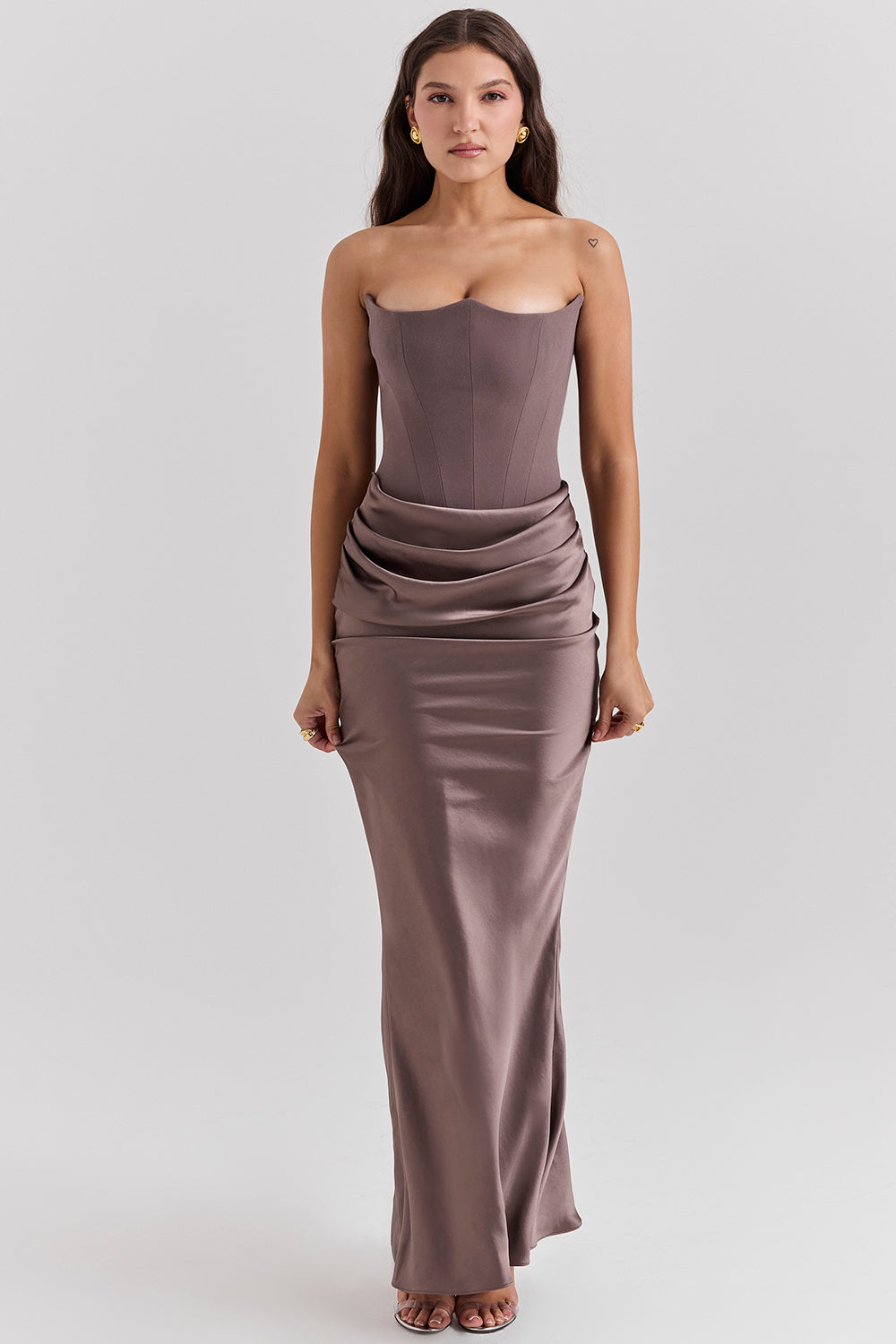 Lina - Élégante robe maxi