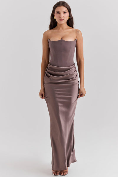 Lina - Élégante robe maxi
