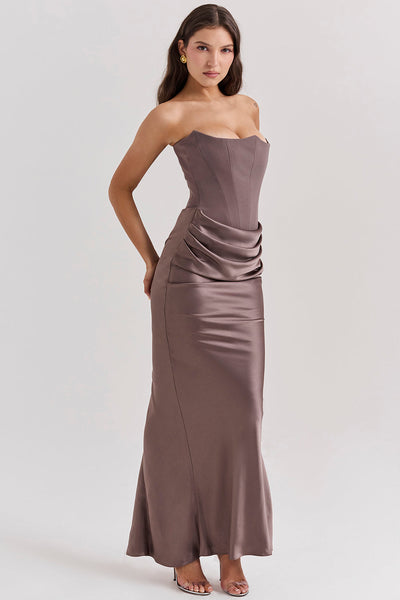 Lina - Élégante robe maxi