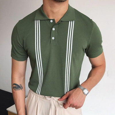 MILANO Striped Polo